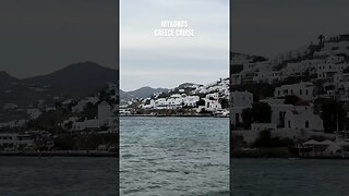 MYKONOS GREECE #travelcouple #travelvlog #greecetrip #greekislands #greece #cruisevlog #travellife