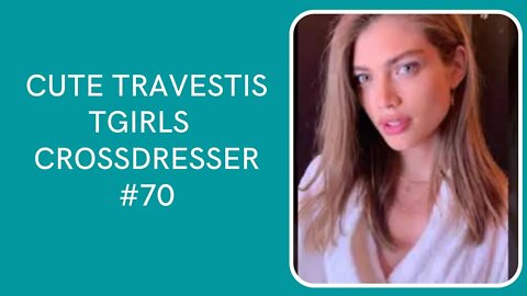 Trans Beauty Portrait - Cute Travestis Tgirls Crossdresser #70