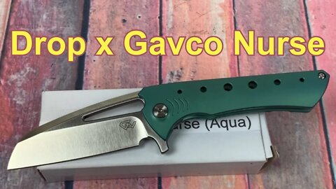 Drop x Gavko Nurse Knife Great design/lightweight and “Affordable “