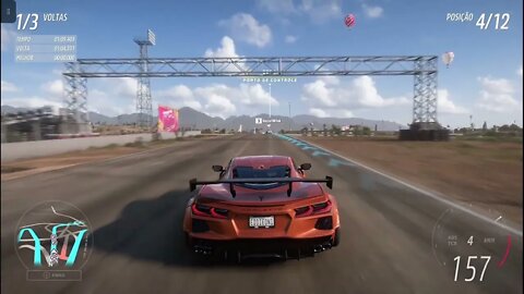 Gameplay Forza Horizon 5 Xbox Cloud Gaming - segunda corrida