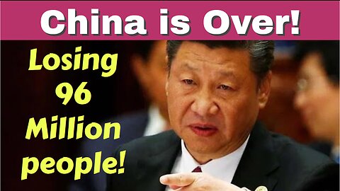 China is Collapsing! Why is China Losing 96 Million Young People?
