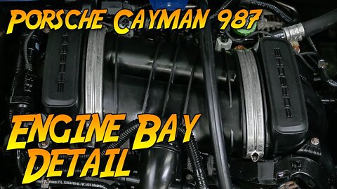 Cleaning The Porsche Cayman 987 Engine Bay: Why and How