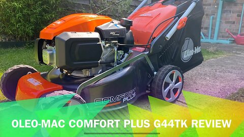 Oleo-Mac G44TK Petrol Lawnmower Review #oleomac