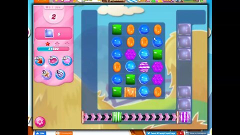 Candy Crush Level 584 Audio Talkthrough, 19 Moves 0 Boosters