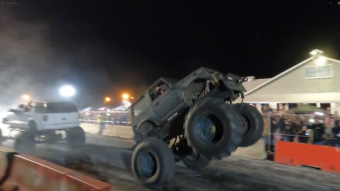 Mega Truck Tug of War at The Barn 2023