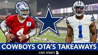 Dallas Cowboys OTAs Takeaways On Dak, New Offense And More