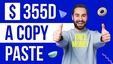 COPY PASTE EARN $355 Dollars, Promote Affiliate Links FREE, ClickBank Affiliate Marketing