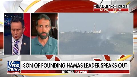 "SON OF HAMAS FOUNDER" CALLS FOR GASSING GAZA & STARVING THEM