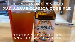 Founders Brewing Mas Agave Clasica Gose Ale
