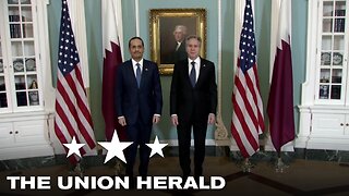 Secretary of State Blinken meets with Qatari Prime Minister and Foreign Minister Al Thani