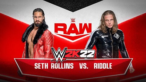 WWE 2K22: "Messiah" Seth Rollins vs. Riddle (INSTANT CLASSIC)