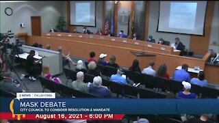 City Council consider resolution and debate