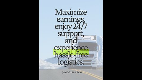 Maximize earnings, enjoy 24/7 support, and experience hassle-free logistics.