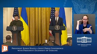 LIVE: President Biden, Ukrainian President Volodymyr Zelensky Hold Joint Press Conference...