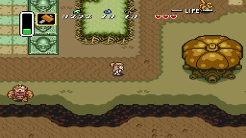 A Link To The Past Randomizer (ALTTPR) - Inverted Worlds, Hard Enemy Health