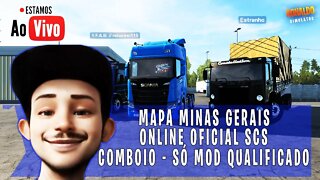 COMBOIO COM MODS BRASILEIROS EURO TRUCK 1.42 BETA MAPA MINAS GERAIS NOVA THUMBNAIL 2021