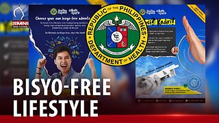 Bisyo-free lifestyle campaign, maigting na tinututukan ng DOH