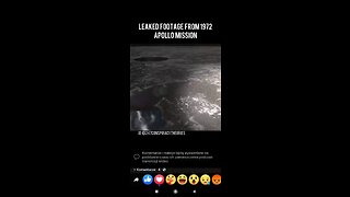 Footage of Flat Earth from Apollo mission