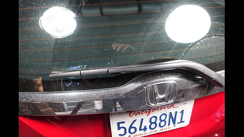 2015 Honda Fit Replacing the Rear Window Wiper Blade