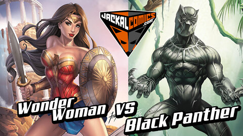 WONDER WOMAN Vs. BLACK PANTHER - Comic Book Battles: Who Would Win In A Fight?
