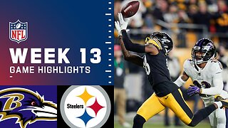 Ravens vs Steelers Week 13 2021 - NFL HIGHLIGHTS