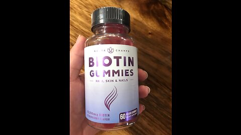 NutraChamps Biotin Gummies 10000mcg [Highest Potency] for Healthy Hair, Skin & Nails Vitamins f...
