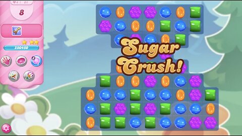 Candy Crush Saga | Level 21 | NO BOOSTERS | 3 STARS | PASSED ON FIRST TRY! | 330380 🦄