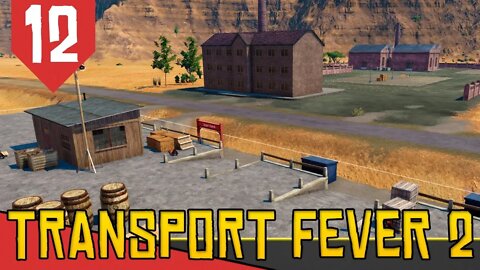 Preparando a ULTIMA INDUSTRIA! - Transport Fever 2 #12 [Série Gameplay Português PT-BR]