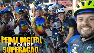 Road Cycling Pedal Digital e Equipe Superação