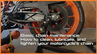 Moto How To: Chain Maintenance