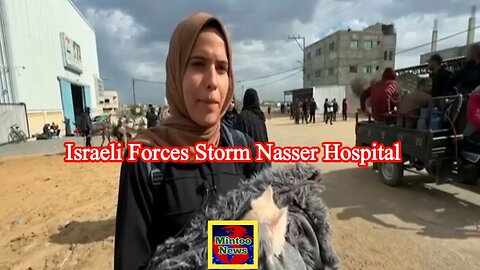 Israeli forces storm Nasser Hospital, order evacuation