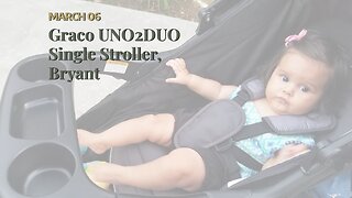 Graco UNO2DUO Single Stroller, Bryant