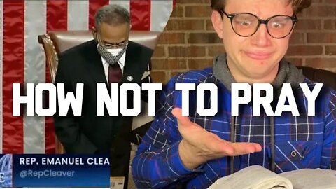 CONGRESSMAN CLEAVER PRAYS “AWOMEN” || LIVE BIBLE REACTION GABE POIROT || AWOMAN PRAYER