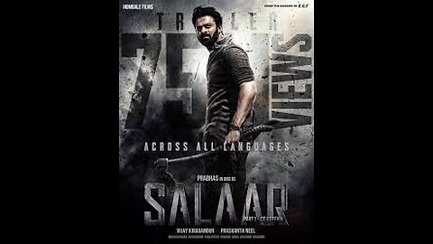 Salaar Hindi Trailer | Prabhas | Prashanth Neel | Prithviraj | Shruthi | Hombale Films