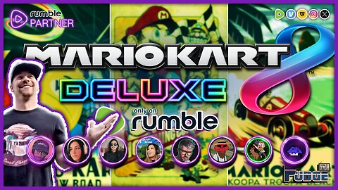 Mario Kart 8 Deluxe | Rumble Partner Collabs | Largest Gaming Collab on Rumble