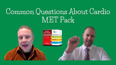 ❤️ Common Questions About Cardio MET Pack with Trevor Love & Shawn Needham R. Ph.