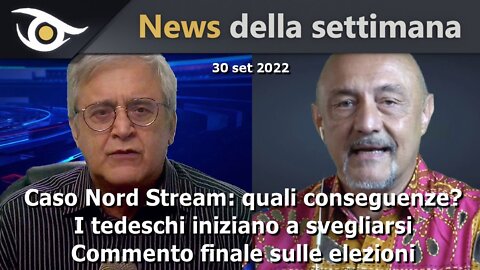 News della settimana (30 set 2022)