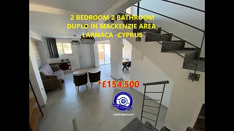 SUPERDEAL ! 2 Bed 2 Bath Duplex Apartment, Mackenzie, Larnaca - CYPRUS 178,000/£152,000.00 EURO/GBP