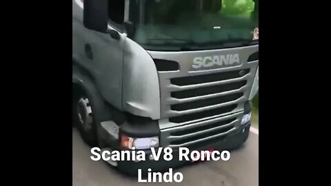 Scania V8 - Ronco lindo de ouvir - setadoido #shorts #trucklife #scania #viralshorts #ets2