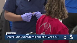 First young children receive COVID-19 vaccines in Cincinnati