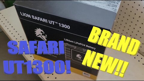QUICK Unboxing Of Lion Energy's Safari UT1300