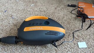Unboxing: APPFULL 20PSI Paddle Board Pump, SUP Pump Electric Portable,Sup Air Pump for Paddleboard