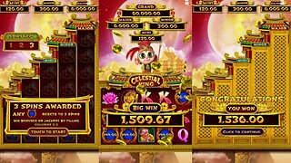 Celestial King - BIG WIN with 3 spins awarded