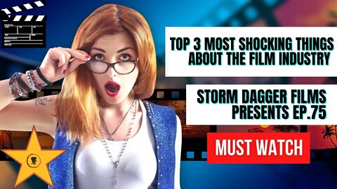 TOP 3 MOST Shocking Things YOU Probably Didn't KNOW About The Film Industry!!!