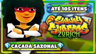 Subway Surfers Zurich 2020 | Caçada Sazonal até 105 Itens