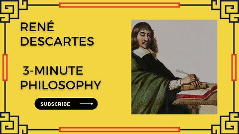 René Descartes | 3-Minute Philosophy | Peak Intrigue #philosophy