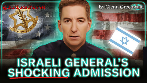 IDF General Confesses: "War Impossible Without US" | Glenn Greenwald
