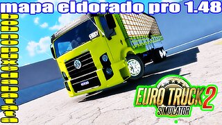 🔴Euro Truck Simulator 2 Mapa Eldorado Pro Bob no puxe Batata #Rumo2K 29/08/2023