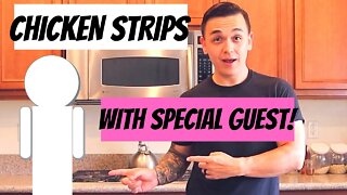 How To Make Low Carb Chicken Strips | With Special Guest