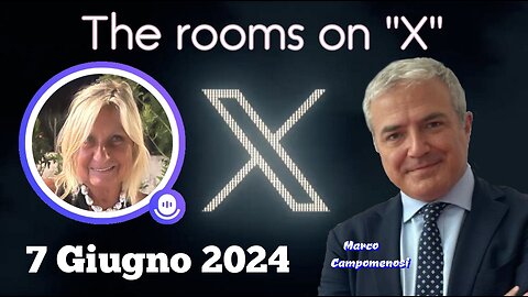 🔴 The Rooms on X - Nella stanza di Patrizia Rametta su X, intervista all'On. Marco Campomenosi.